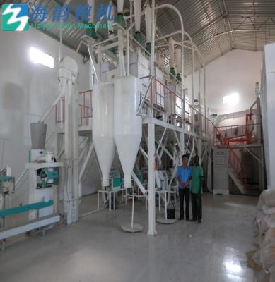 China Factory Low Price Good Service 50T Maize / Maize Flour Milling Machine Plant For Africa Market for sale