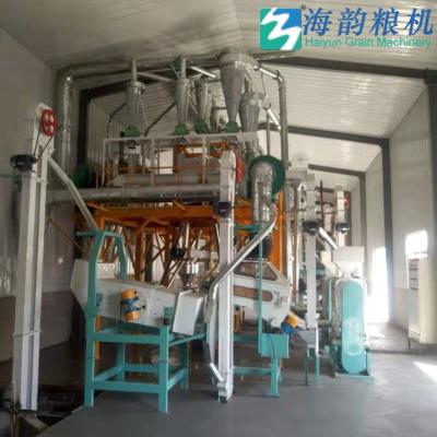 China Africa White Mill Machine Africa Maize Mill Machine Hot Sales For Maize Grit Milling Machine Mill 50tons for sale