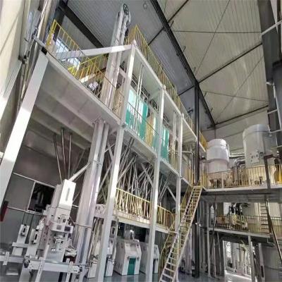 China 100tons factory complete buckwheat flour milling equipment plant for sale