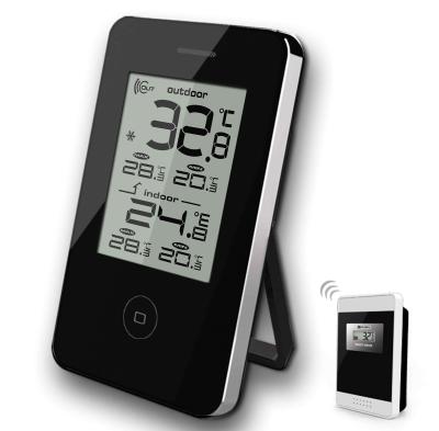 China Wireless Indoor Outdoor Home Household Household Desktop Digital Thermometer Maker Temperature Transmitter for sale