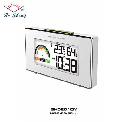 China Multifunctional Table Alarm Clock Calendars Radio Comfort Clock LED Digital Digital Table Clock for sale