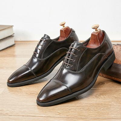 China High Quality Deodorization Office Shoes Classic Designers Mens Brogue Shoes Fashion Lace Up Genuine Leather And Oxford Mens Stylish Shoes for sale