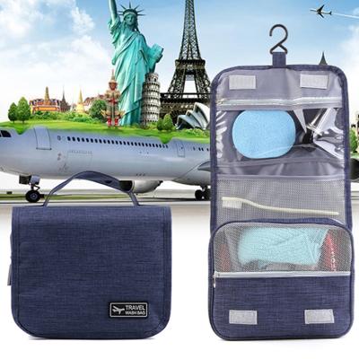 China New Sustainable Waterproof Cationic Wash Bag Storage Travel Bag Korean Version Wash Hook Cosmetic Bag for sale