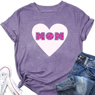 China Simple Distro Voucher T-shirt 100% Breathable High Quality Cotton Summer Customized Branded For And OE Mothers Day Tees for sale