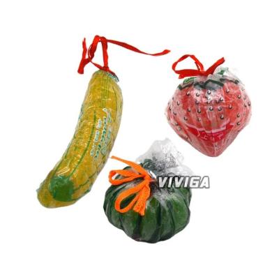 China OEM Natural Banana Watermelon Strawberry Fruit Soft Soft Shape Jelly Gummy Candy for sale