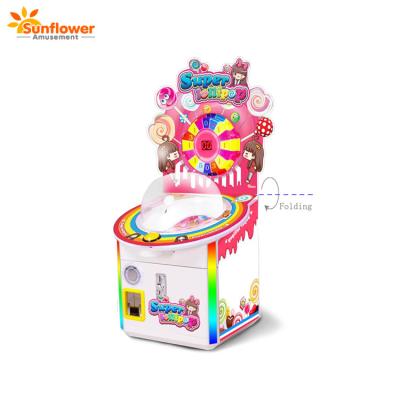 China 2018 sunflower new super lollipop gift /candy vending chupa game machine popular coin operated arcade game for sale for sale