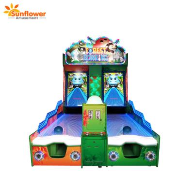 China New Arrival Coin Operated Game Forest Bowling ticket redemption arcade bowling lottery game machine for sale for sale