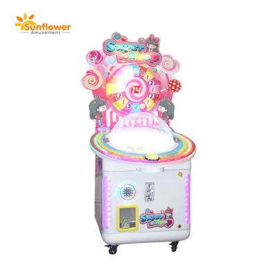 China sunflower new hot super lollipop gift /candy vending chupa game machine popular coin operated arcade game for sale for sale