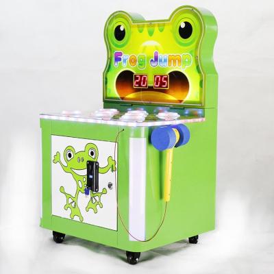 China New Kids Coin Operated Game Machine Commercial frog design hit hammer arcade game machine for sale for sale