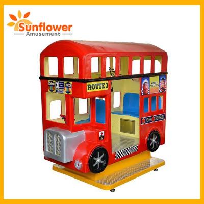 China London bus 3 players kiddie ride children's ride on animal toy kiddie swing ride/Factory Price Kiddie Ride London Bus for sale