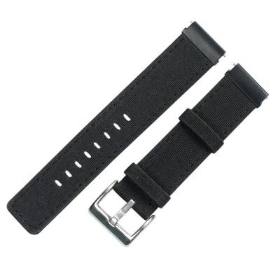 China Watch Strap Replacement Watch Band Simple Fine Woven Universal Sport Smart Nylon Strap for sale