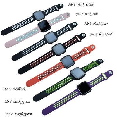 China Soft Classic Silicon Sports Watch Bands For Fitbit Versa Smart Watch Rubber Loop For Watch for sale