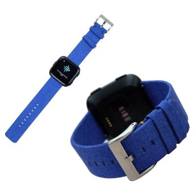 China Single Supplier Manufacturers Customizable Logo Fabric Watch Strap Directly for sale