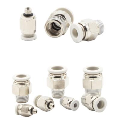 China Quick Coupling Resin Hose Connectors Piping Pneumatic Connector for sale