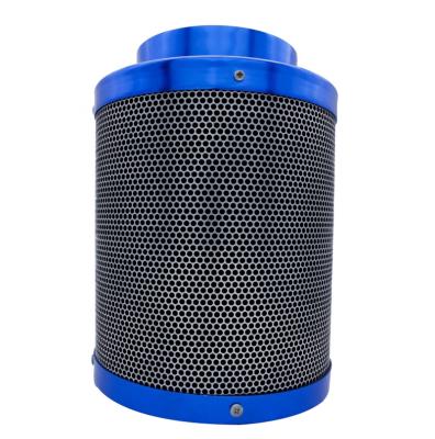 China Hydroponics 38mm 4inch *300mm Hydroponics grow activated carbon air filter for ventilation for sale