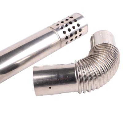 China Water Heater Stainless Steel Elbow Pipe Boiler Vent for Gas Water Heater for sale