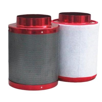 China Hydroponics Hydroponics Grow System Activated Carbon Filter Cartridge Carbon Air Filter for sale