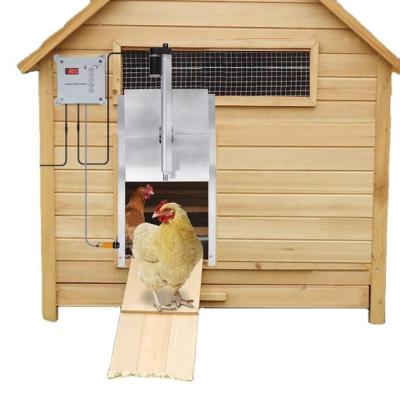 China 3-in-1 Upgraded Automatic Chicken Coop Door Opener Kits - Timer and Light Sensor, Remote Control for Standard Sized Chickens à venda