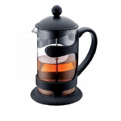 China WITH LID 1L Coffee Pot French Press Filter Plastic French Press for sale