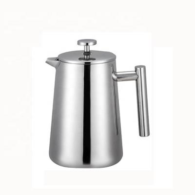 China WITH LID Stainless Steel Double Wall Coffee French Press for sale