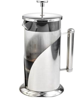 China WITH LID 12oz Stainless Steel Teapot Small French Press for sale