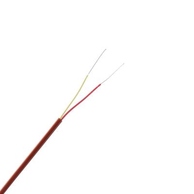 China Dingzun Instrumentation Wire TX 1000 Degree High Temperature Compensation K Type Thermocouple Red/Yellow Wire For Instrumentation for sale