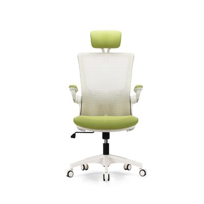 China New Design Boss Office Chair Breathable Mesh Back Support Ergonomic For Office Rotation Chair for sale