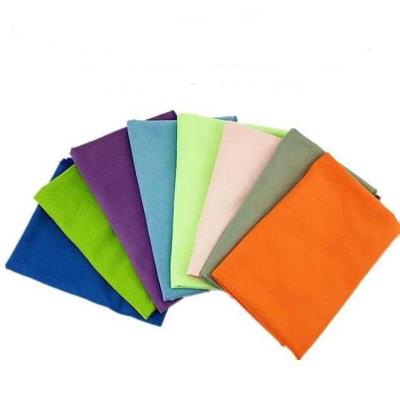 China QUICK DRY Superfine Fiber Velvet Double Sided Square Screen Printing Quick-drying Towel for sale