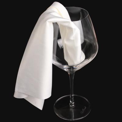 China Viable manufactures Ultra-thin fiber wine glass fabric to sell customized size and logo for sale