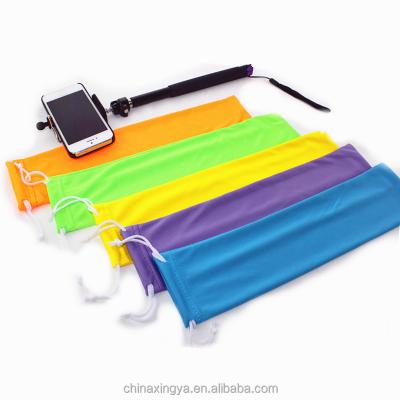 China 2021 Recyclable Logo Print Selfie Stick Customer Package Pocket Bag for sale