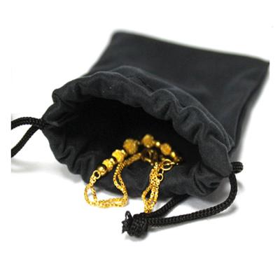 China Eco - Friendly Customized Jewelry Storage Bag Drawstring Pouch With Custom Logo for sale