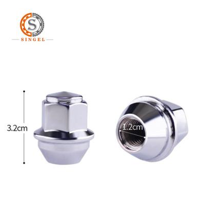 China Steel Grade 10.8 Clogged Acorn Bulge Wheel Nut Suitable For Ford for sale