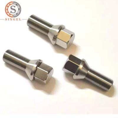 China Steel Colored Wheel Lug Bolts M12x1.5 Chrome Plated Can Be Customized Factory Direct Sales for sale