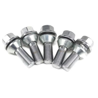 China Hot sale 10.9 steel grade car auto wheel hub bolts OEM 5921508/31362432/31202337 Dacromet m14 pitch1.5 Volvo for sale