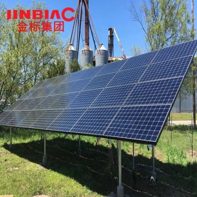 China Structural Mounting System PV Power Sun Tracking Solar Panel Mounting System For Solar Bracket Install Ground Mounting System for sale