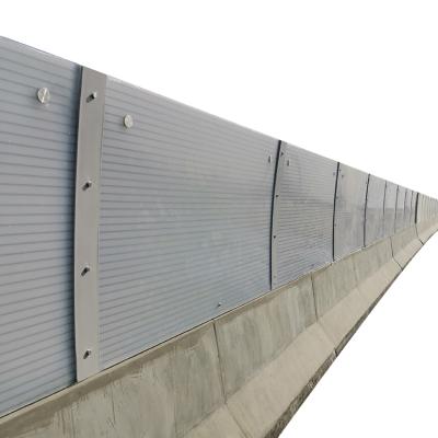 China Supplier Modern Sound Absorbing Site Sound Barrier Road Wall Acoustic Barrier Sound Barrier Noise Reduction Barrier for sale