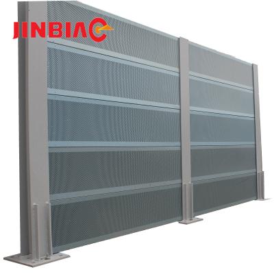 China Anti Noise Gray Coated Acoustic Panel Sound Barrier Panel For Sale for sale