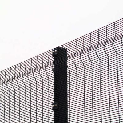 China Easily Assembled Hebei Jinbiao 358 Mesh Fencing Security Fence 358 Anti Climb Prison Fence for sale