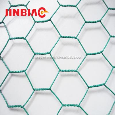 China JINBIAO 20 Years Manufacture Factory Galvanized Hexagonal Wire Mesh Chicken Cages for sale