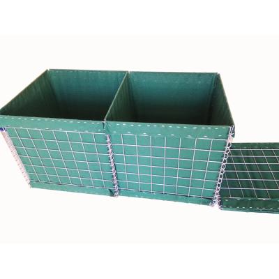 China Hesco Military Galvanized Barrier Welded Defensive Barriers For Military for sale