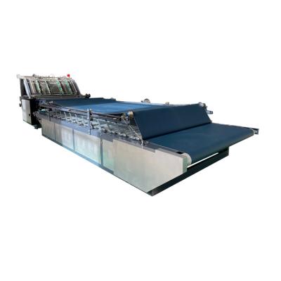 China CLOTHING Cardboard Flute Lamination Machine / Cardboard Corrugated Box Making Machine for sale