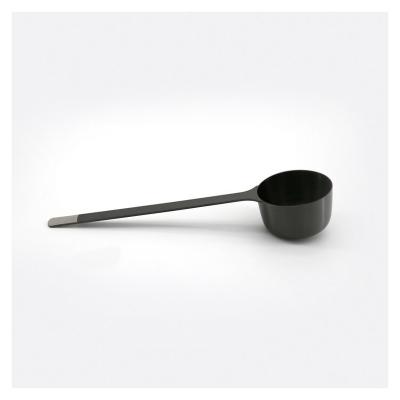 China Multicolor Coffee Scoop Black Doser Tea Leaf Scoop Viable Stainless Steel for sale