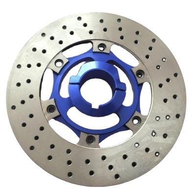 China 6061-T6 Aluminum Brake Disc With Carrier For Kart for sale