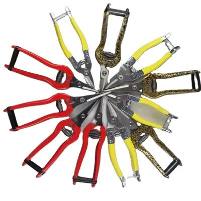 China Stainless And High Quality Anti-Slip Garden Handle Pruner for sale