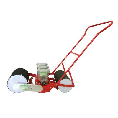 China Hot Selling Hand Push Wheelbarrow Seed Machine Hand Push Type Walking Type Hand Push Seeder for sale