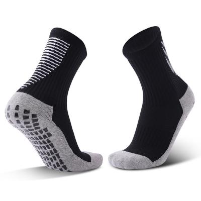 China Mid Long Breathable Soccer Socks Thicken Towel Bottom Non Slip Sports Socks Men Teenager Durable Breathable Elastic Football Sock for sale