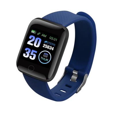 China Amazon HOT New Products 116Plus Touch Screen Sports Smart Watch Waterproof Smart Bracelet Tracking Blood Pressure Heart Rate Detection for sale