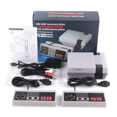 China Hot Selling 8 Bit TV Game Console AV Port Mini TV Handheld Game Console Classic Retro 620 Games Console for sale