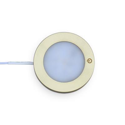 China Modern DC12V gold color led touchless cabinet lights for home closet lighting for sale