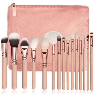 China Angular blush 15 setshello kitty makeup brush setBeauty tools for sale